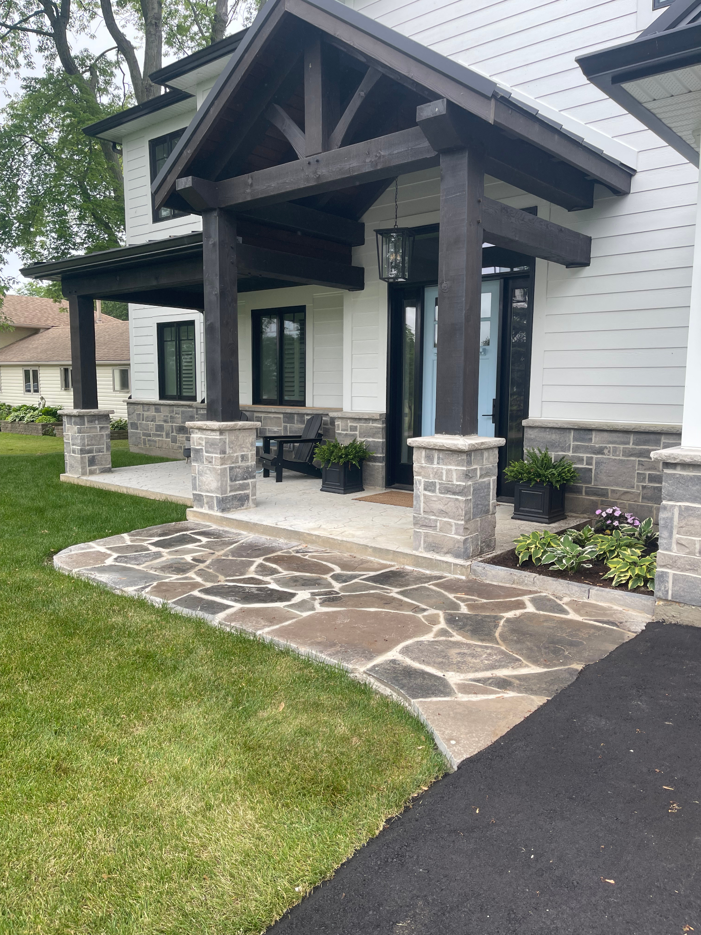 Stone Porch